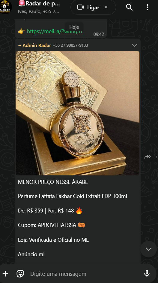 Exemplo de desconto em eletrônicos